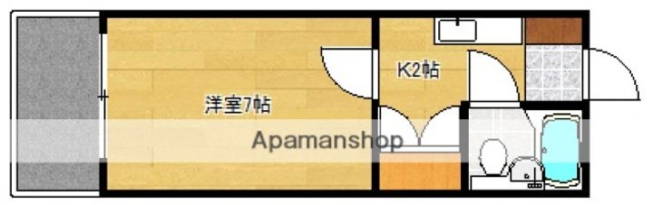エステート山根の間取り