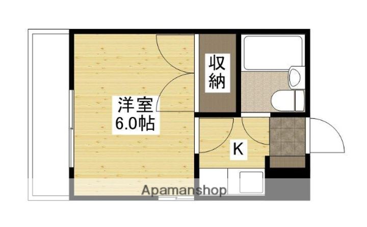 大芝グリーンコーポの間取り