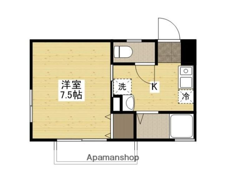 セジュール伴安の間取り