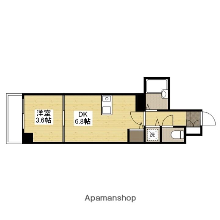 SPLASHWESTの間取り