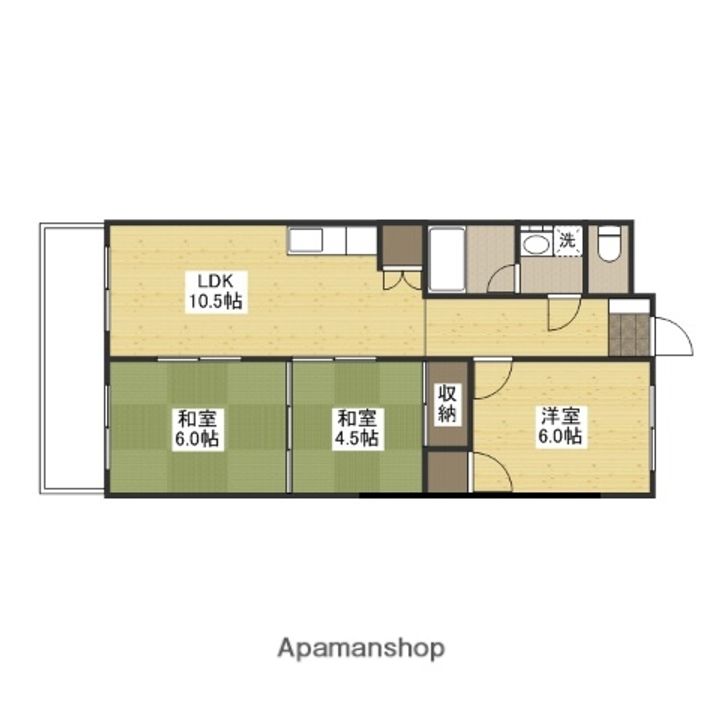 光ビルの間取り