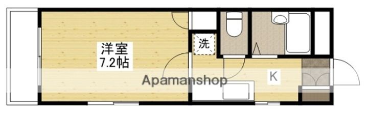 第二岡田ビルの間取り