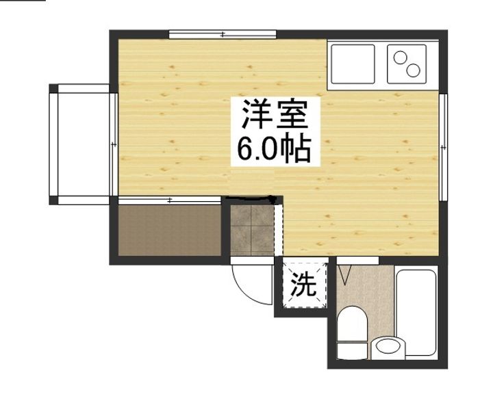 コーポ竹内の間取り