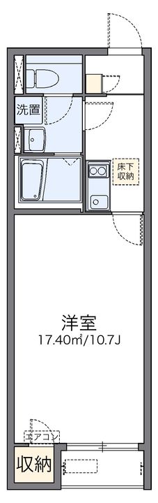 レオネクストSTAGEⅤの間取り