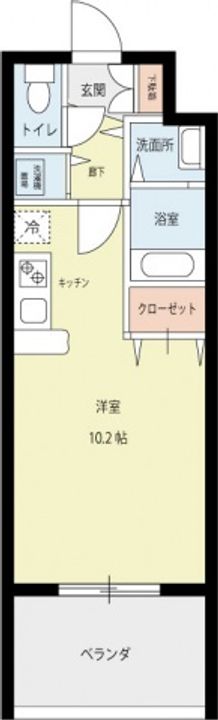AXIS曙602号室の間取り