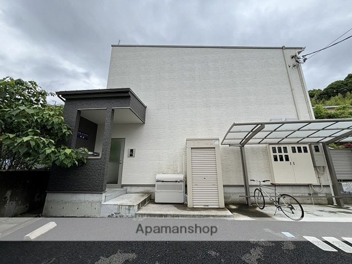 広島県広島市南区西霞町の賃貸アパートの外観