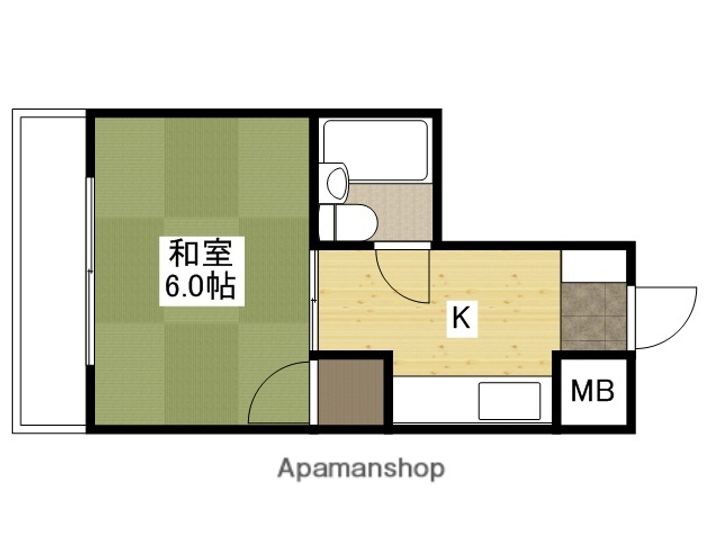 ジョイパレス南観音の間取り