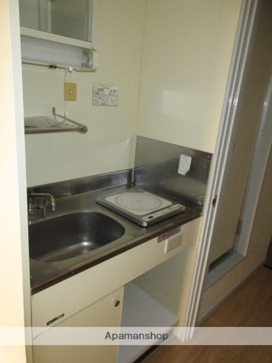 広島県広島市中区宝町の賃貸マンションのキッチン