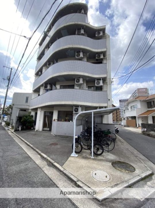 広島県広島市西区西観音町の賃貸マンションの外観