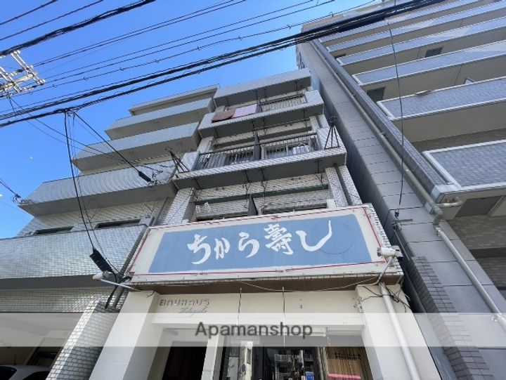 広島県広島市中区竹屋町の賃貸マンションの外観