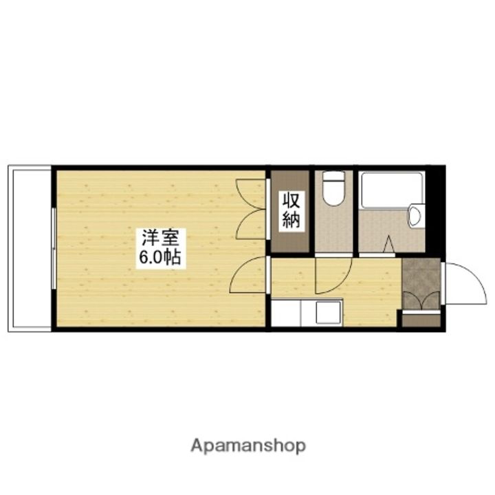 広島県広島市安佐北区可部南1丁目の賃貸マンションの間取り
