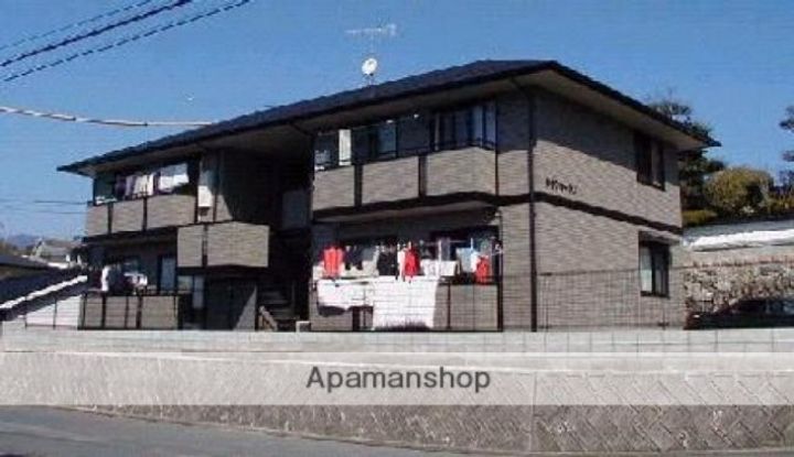 広島県広島市安佐北区可部東2丁目の賃貸アパートの外観