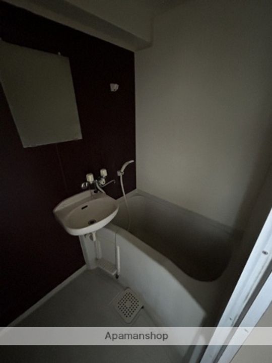 広島県広島市西区都町の賃貸マンションの風呂