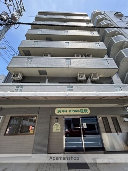 広島県広島市西区都町の賃貸マンションの外観