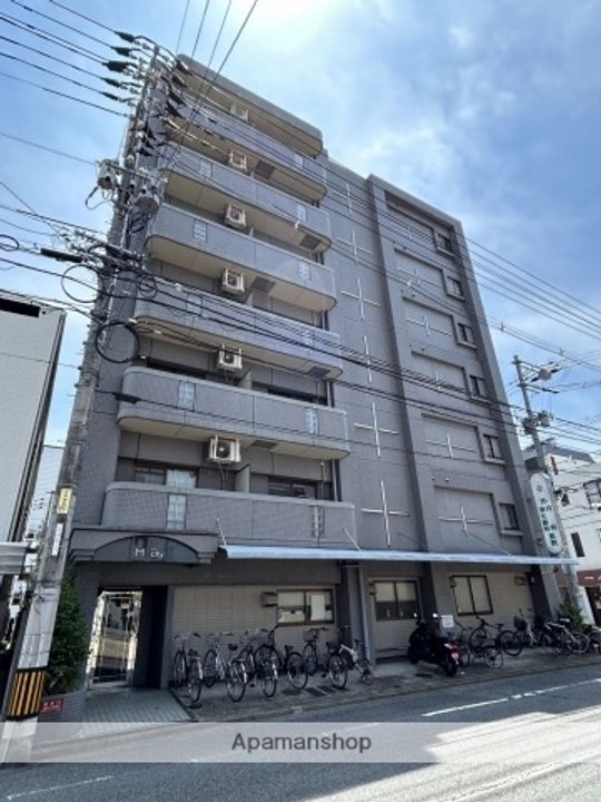 広島県広島市西区都町の賃貸マンションの外観