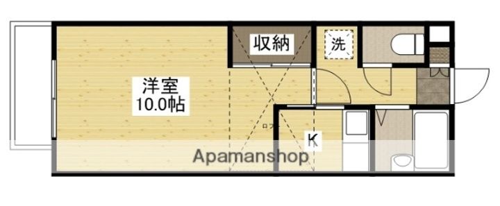 コンフォル井口の間取り