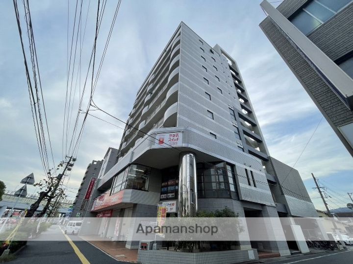 広島県広島市西区南観音町の賃貸マンションの外観