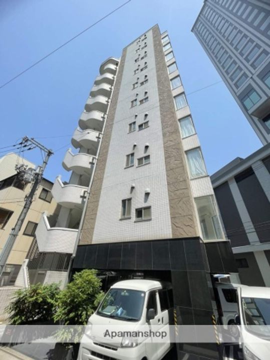 広島県広島市中区富士見町の賃貸マンションの外観
