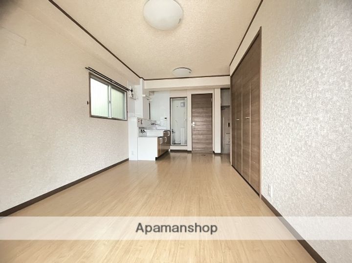 広島県広島市中区白島中町の賃貸マンションの居間