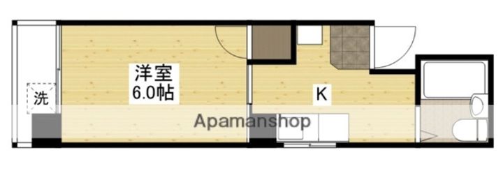 イアーザ舟入中町の間取り