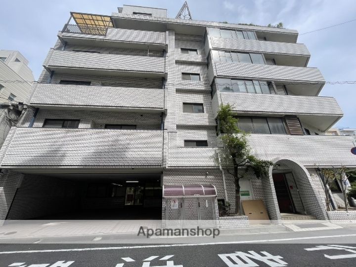 広島県広島市中区南竹屋町の賃貸マンションの外観