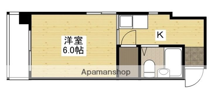 広島県広島市南区段原南2丁目の賃貸マンションの間取り