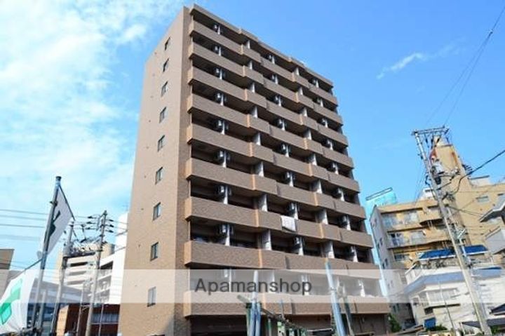 広島県広島市南区出汐3丁目の賃貸マンションの外観