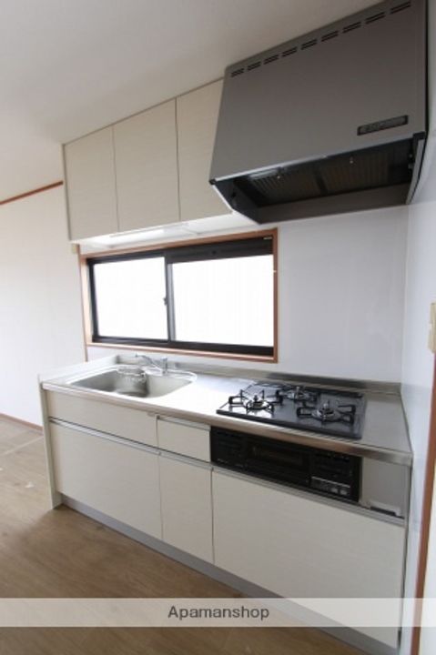 広島県広島市西区井口台2丁目の賃貸アパートのキッチン
