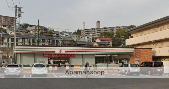 広島県広島市西区井口台2丁目の賃貸アパートの周辺