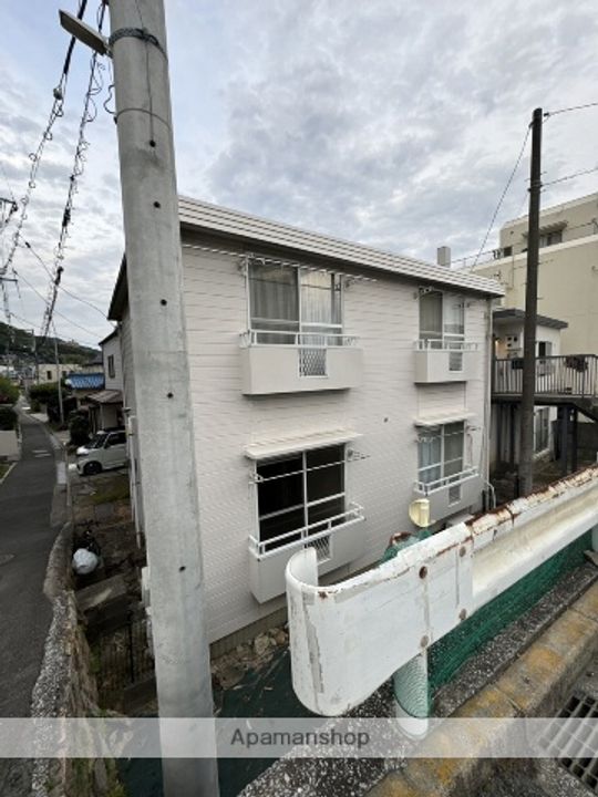 広島県広島市東区牛田本町4丁目の賃貸アパートの外観