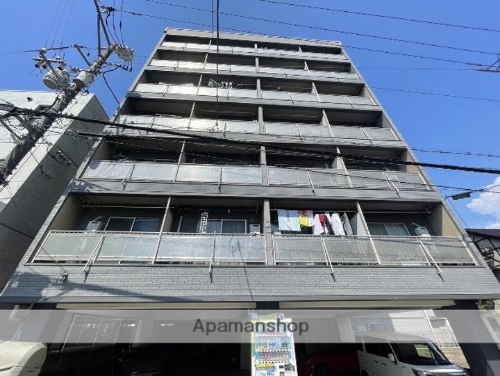 広島県広島市中区広瀬町の賃貸マンションの外観