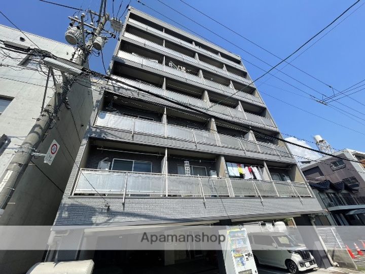 広島県広島市中区広瀬町の賃貸マンションの外観