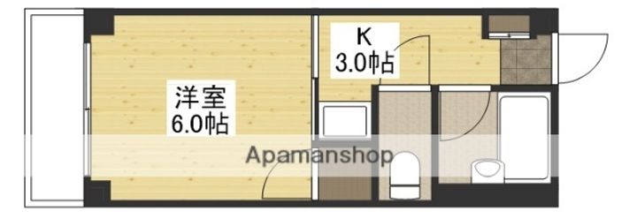 ビレッジ中央の間取り