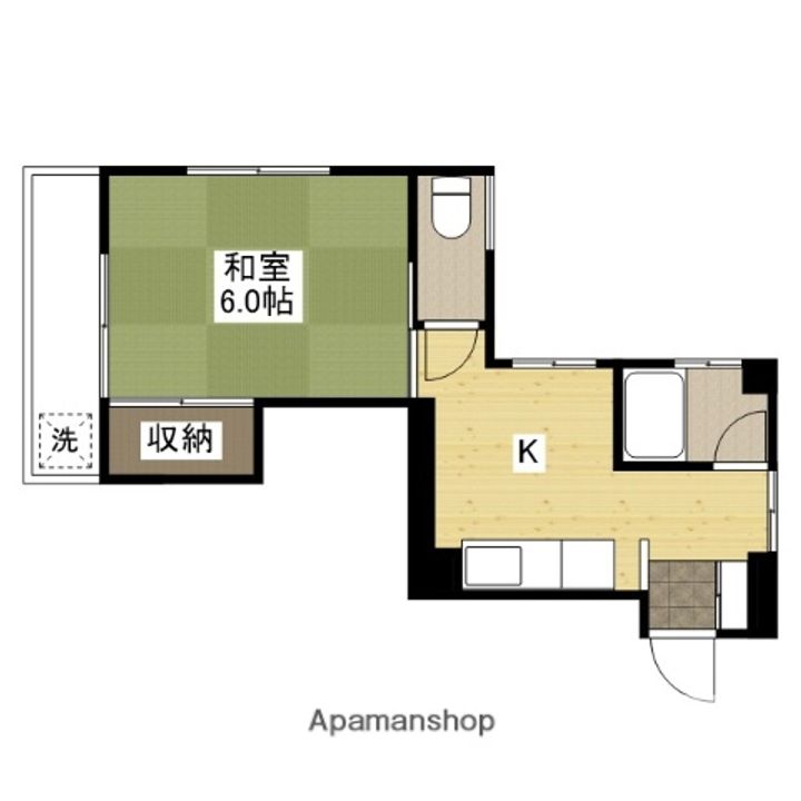 コーポ藤田301の間取り
