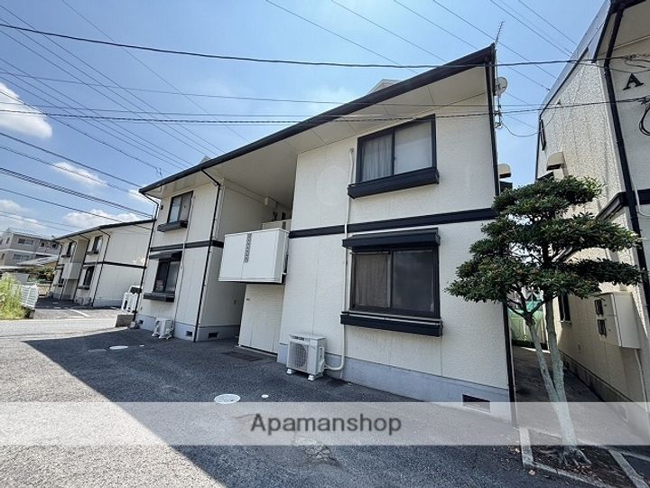 広島県広島市安佐南区大町東2丁目の賃貸アパートの外観