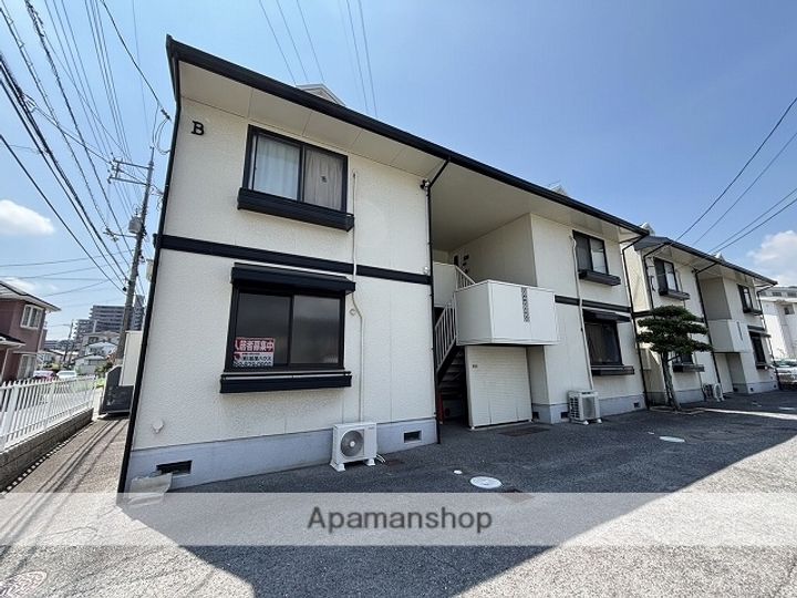 広島県広島市安佐南区大町東2丁目の賃貸アパートの外観