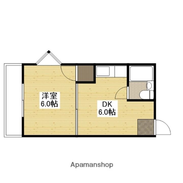 コーポエリの間取り