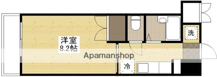 サンライズ己斐中の間取り