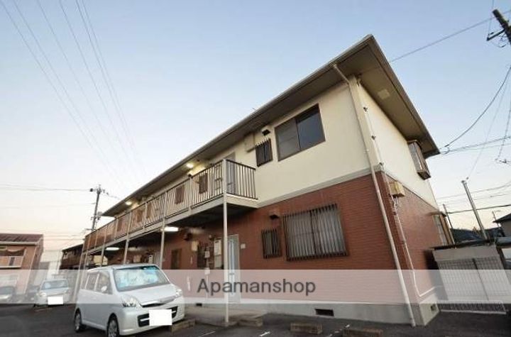 広島県広島市安佐南区川内1丁目の賃貸アパートの外観