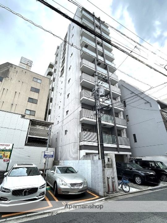 広島県広島市中区三川町の賃貸マンションの外観