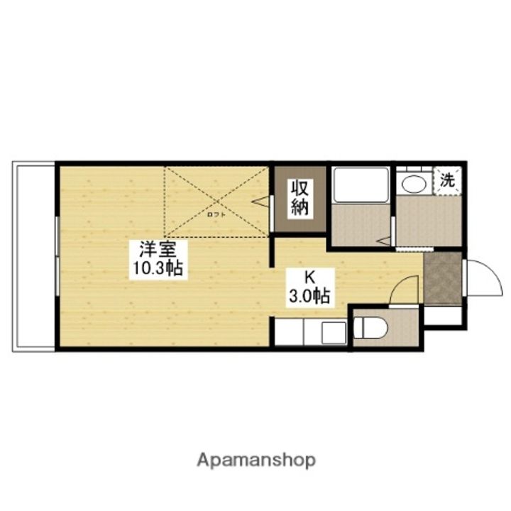 プレジールジョイ西原の間取り