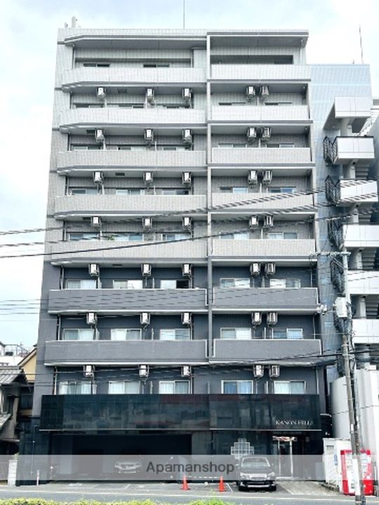 広島県広島市西区西観音町の賃貸マンションの外観