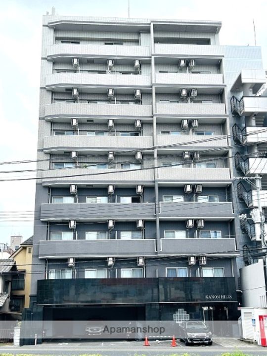 広島県広島市西区西観音町の賃貸マンションの外観