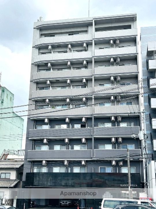 広島県広島市西区西観音町の賃貸マンションの外観