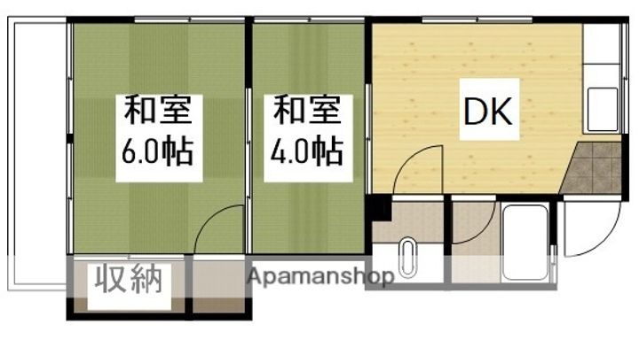 丸山アパートの間取り