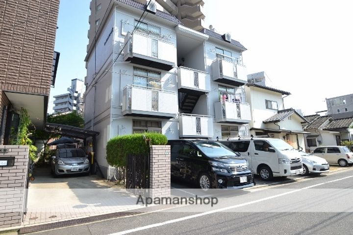 広島県広島市西区中広町3丁目の賃貸アパートの外観