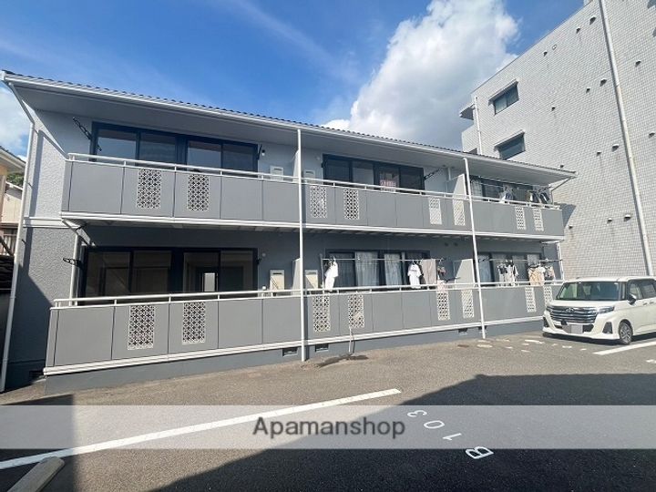 広島県広島市安佐南区大町西1丁目の賃貸アパートの外観