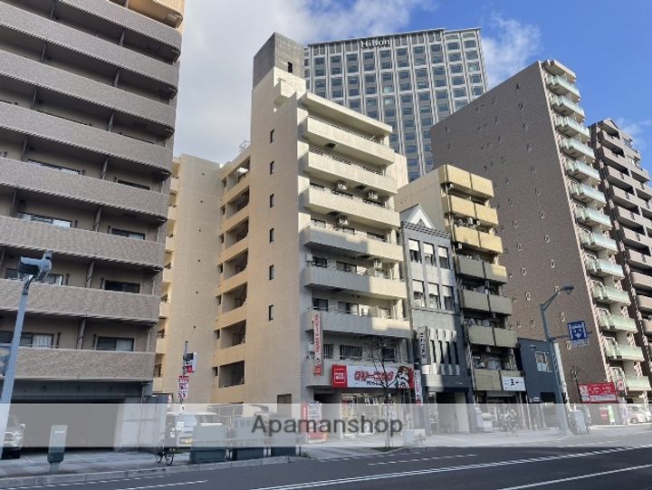 広島県広島市中区富士見町の賃貸マンションの外観