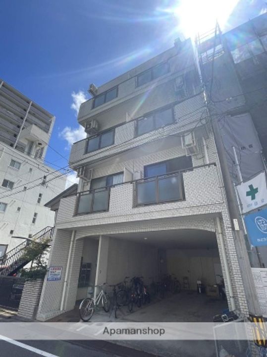広島県広島市中区南竹屋町の賃貸マンションの外観