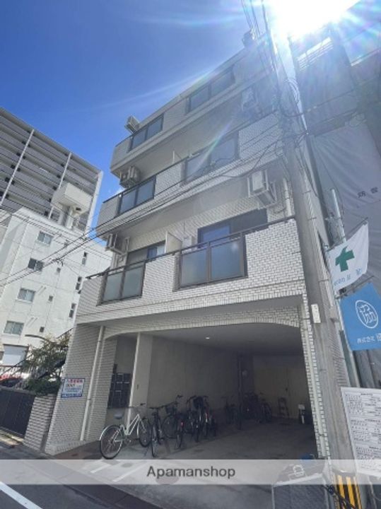 広島県広島市中区南竹屋町の賃貸マンションの外観